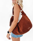 Hazel Hobo Shoulder Bag with Tassel - My Pampered Life Seattle