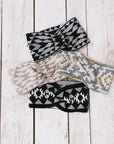 Western Wide Twist Knit Headband - My Pampered Life Seattle