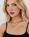 Lucky Me Horseshoe Toggle Necklace - WATERPROOF - My Pampered Life Seattle