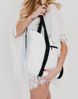 Kona Cove Tyvek Splashproof Beach Zipper Tote - My Pampered Life Seattle