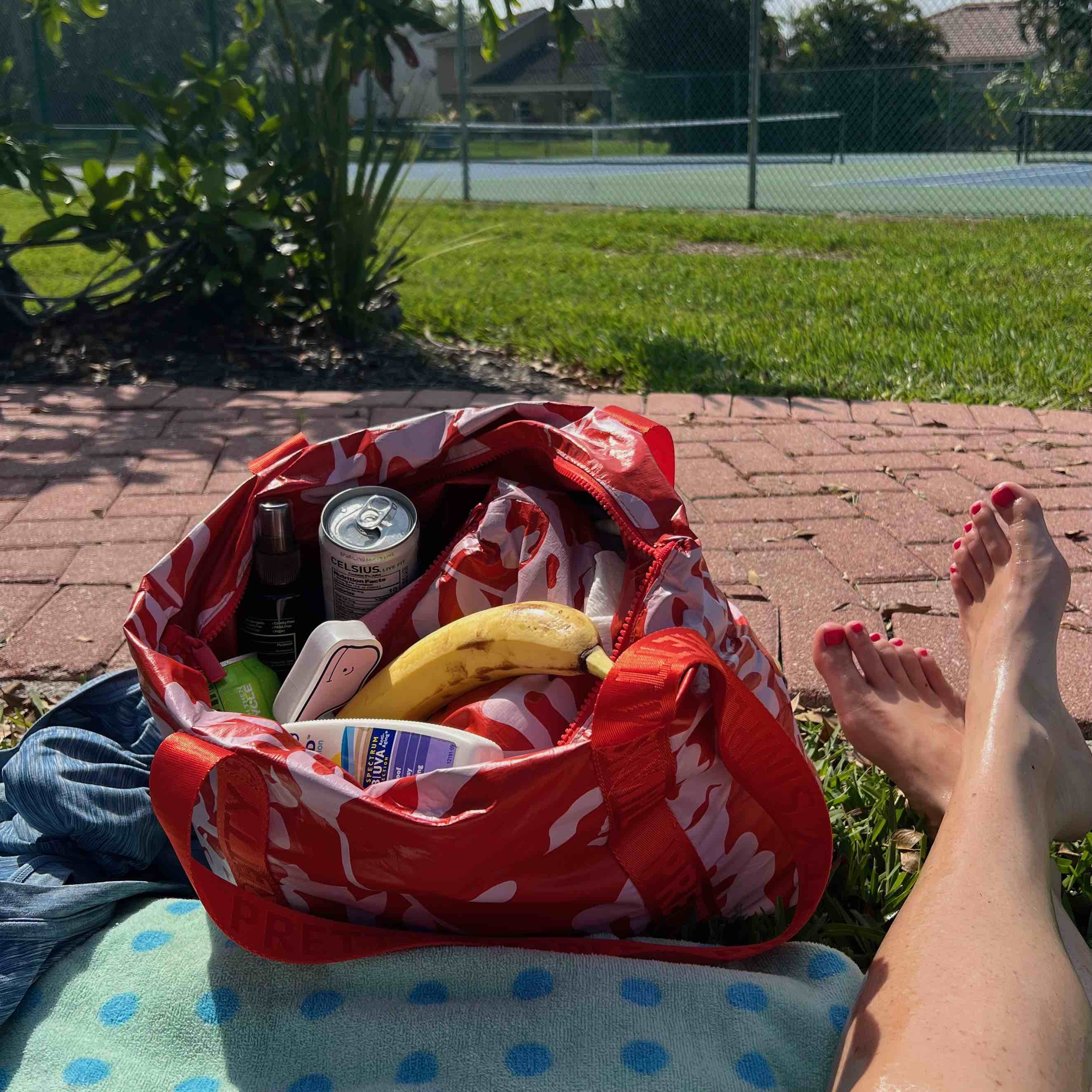 Kona Cove Tyvek Splashproof Beach Zipper Tote