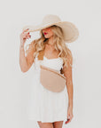 Lake Shore Drive Wide Fringe Sun Hat