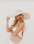 Lake Shore Drive Wide Fringe Sun Hat - My Pampered Life Seattle