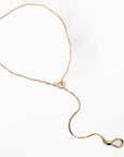 Lariat Toggle Necklace - WATERPROOF