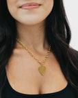 Love Does Heart Pendant Necklace - WATERPROOF - My Pampered Life Seattle