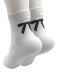 Valentines Day Bow Mesh Socks - My Pampered Life Seattle
