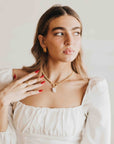 Mother Of Pearl Necklace WATERPROOF