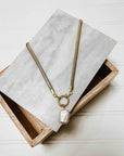 Mother Of Pearl Necklace WATERPROOF