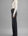 Artemis Vintage | Elodie Tummy Control Inseam Transform High Rise A-line Wide Jeans