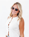 Opal Oval Sunglasses - My Pampered Life Seattle