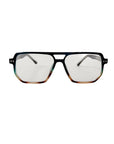 Oversized Square Aviator Blue Light Glasses