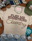 Play Me Something Country Graphic Tee