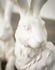 Large White Rabbit Set of 2