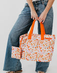 Presley Puffer Quilted Tote Bag With Pouch - My Pampered Life Seattle