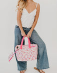 Presley Puffer Quilted Tote Bag With Pouch - My Pampered Life Seattle