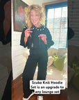 Farrah French Scuba Pearl Pant