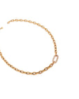 Michaela Diamond Chain Necklace - WATERPROOF