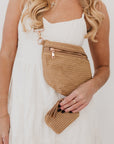 Rachel Raffia Bum Bag - My Pampered Life Seattle