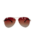 Rebecca Round Aviator Sunglasses - My Pampered Life Seattle