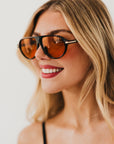 Retro Oval Flat Sunglasses - My Pampered Life Seattle