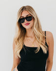 Retro Oval Flat Sunglasses - My Pampered Life Seattle