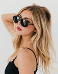 Retro Oval Flat Sunglasses - My Pampered Life Seattle
