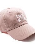 Dusty Rose Twin Mom Hat - My Pampered Life Seattle