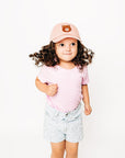 Dusty Rose Teddy Bear Hat - My Pampered Life Seattle