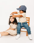 Dusty Blue Teddy Bear Hat - My Pampered Life Seattle