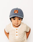 Dusty Blue Teddy Bear Hat - My Pampered Life Seattle