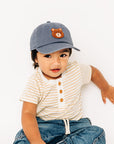 Dusty Blue Teddy Bear Hat - My Pampered Life Seattle