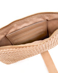 Rome Raffia Clutch Card Holder Wristlet - My Pampered Life Seattle
