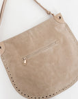 Rosalie Rivet Suede Hobo Bag