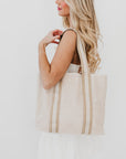 Ruby Raffia Tote Bag - My Pampered Life Seattle