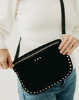 Sabrina Studded Suede Bum Bag