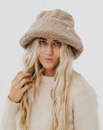 Sage Sherpa Bucket Hat - My Pampered Life Seattle
