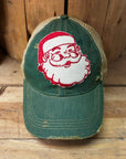 Santa hat- green - My Pampered Life Seattle