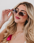 Sheila Retro Oval Sunglasses - My Pampered Life Seattle