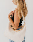 Sienna Slouchy Woven Shoulder Bag - My Pampered Life Seattle