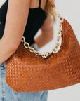 Sienna Slouchy Woven Shoulder Bag - My Pampered Life Seattle