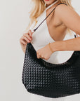 Sienna Slouchy Woven Shoulder Bag - My Pampered Life Seattle