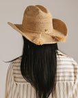 GIGI PIP | Ames Packable Straw Cowboy Hat