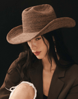 GIGI PIP | Ames Packable Straw Cowboy Hat
