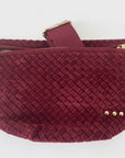 Suede Westlyn Woven Bum Bag