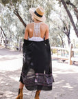 Tattoo Lace Back Layering Slip Dress