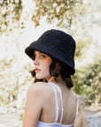 Reversible Teddy & Suede Bucket Hat