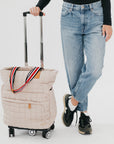 Tenley Quilted Tote Roller Bag - My Pampered Life Seattle