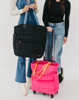 Tenley Quilted Tote Roller Bag - My Pampered Life Seattle