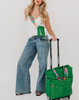 Tenley Quilted Tote Roller Bag - My Pampered Life Seattle
