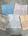 The Original, Viral Boot Stitch Western Graphic Tee - Tan